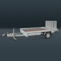 Hulco Terrax-Basic enkelas machinetransporter