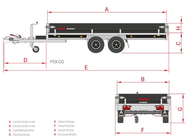 Anssems PSX-405 Go-Getter Hochlader