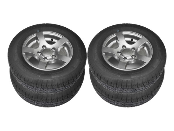 Lettmetallfelger 195/70R14 (sett med 4 hjul)