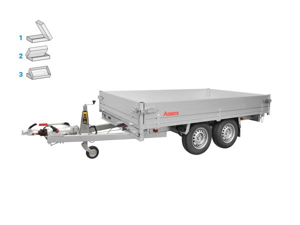 Anssems Treveis tipphenger KSX 3500 kg